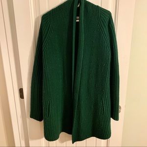 Emerald green Heavy Cardigan